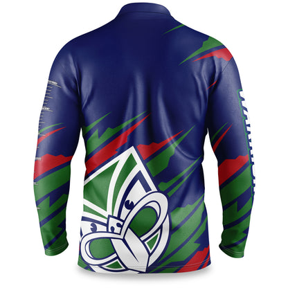 New Zealand Warriors NRL Mens Ignition Fishing Shirt