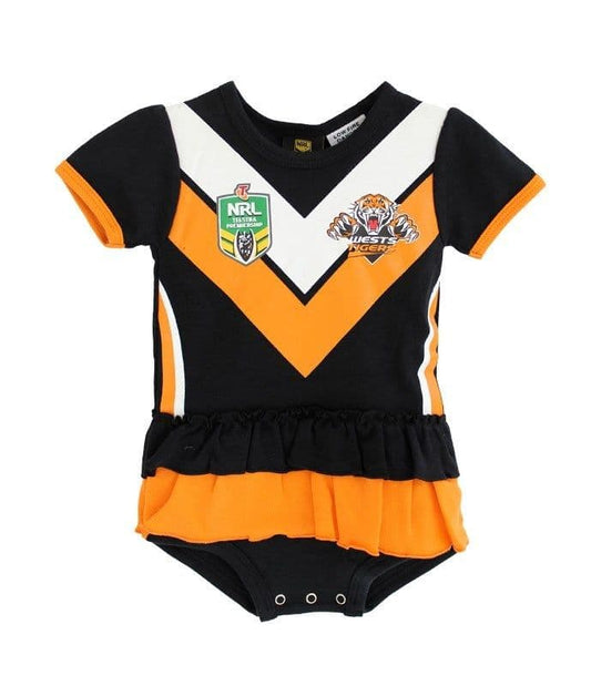 Wests Tigers NRL Girls Footysuit Baby