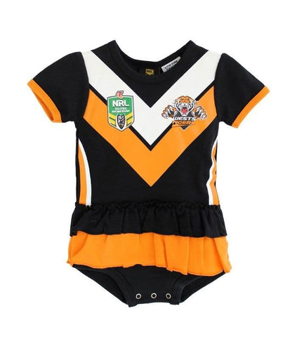 Wests Tigers NRL Girls Footysuit Baby