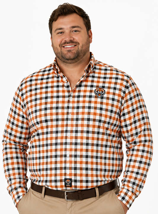 Wests Tigers NRL Mens Dawson Business Shirt