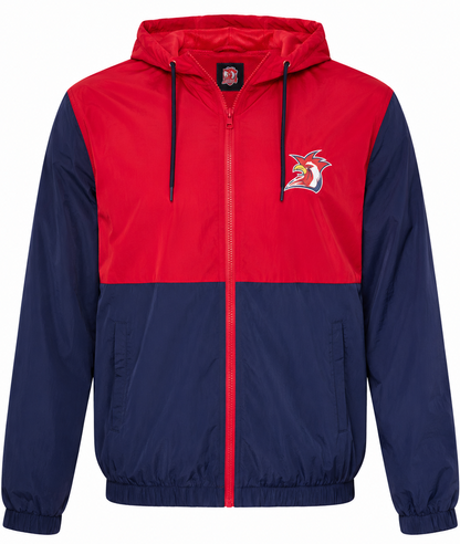 Sydney Roosters NRL Mens Paneled Windbreaker Jacket