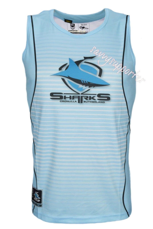 Cronulla Sharks NRL Classic Sublimated Training Singlet
