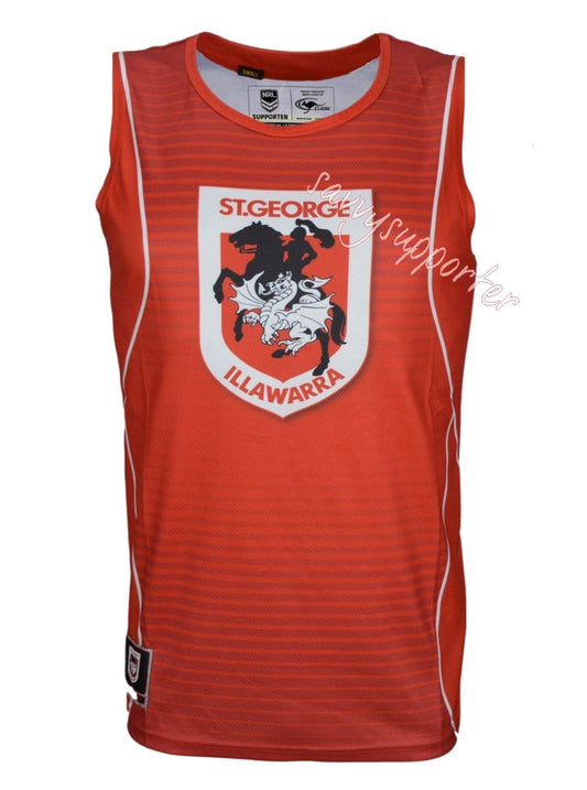 St George Dragons NRL Classic Sublimated Training Singlet