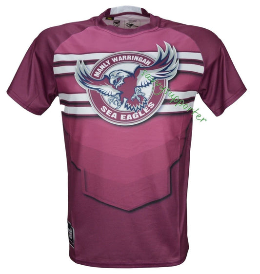 Manly Sea Eagles 2016 NRL Mens Classic Sublimated Training Shirt