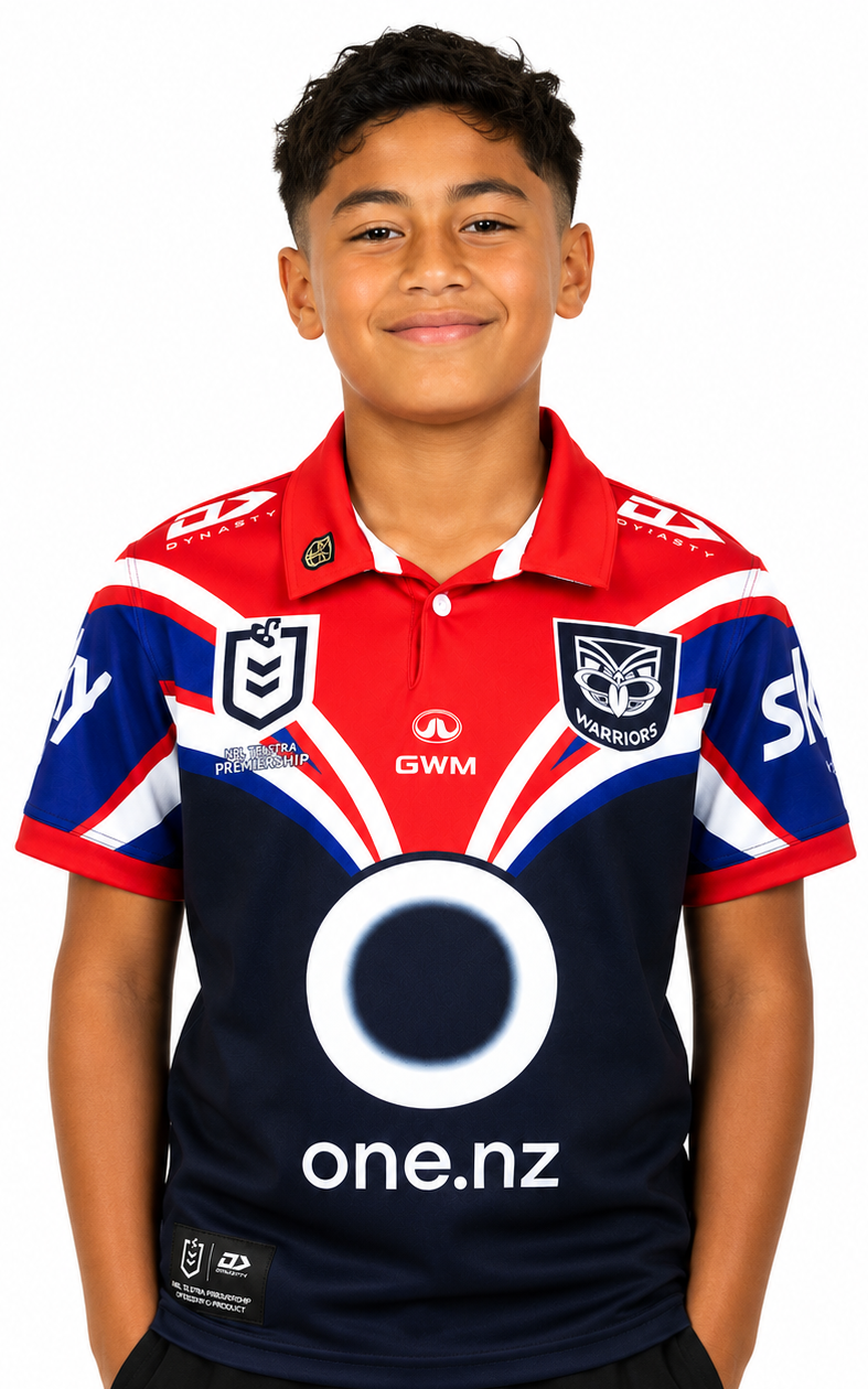 New Zealand Warriors 2026 NRL Kids Kotahitanga Jersey