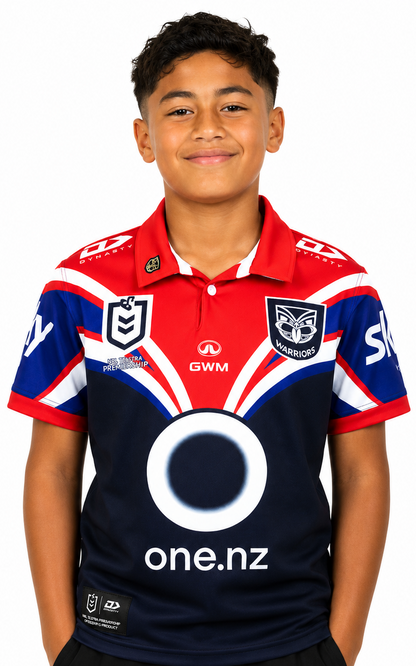 New Zealand Warriors 2026 NRL Kids Kotahitanga Jersey