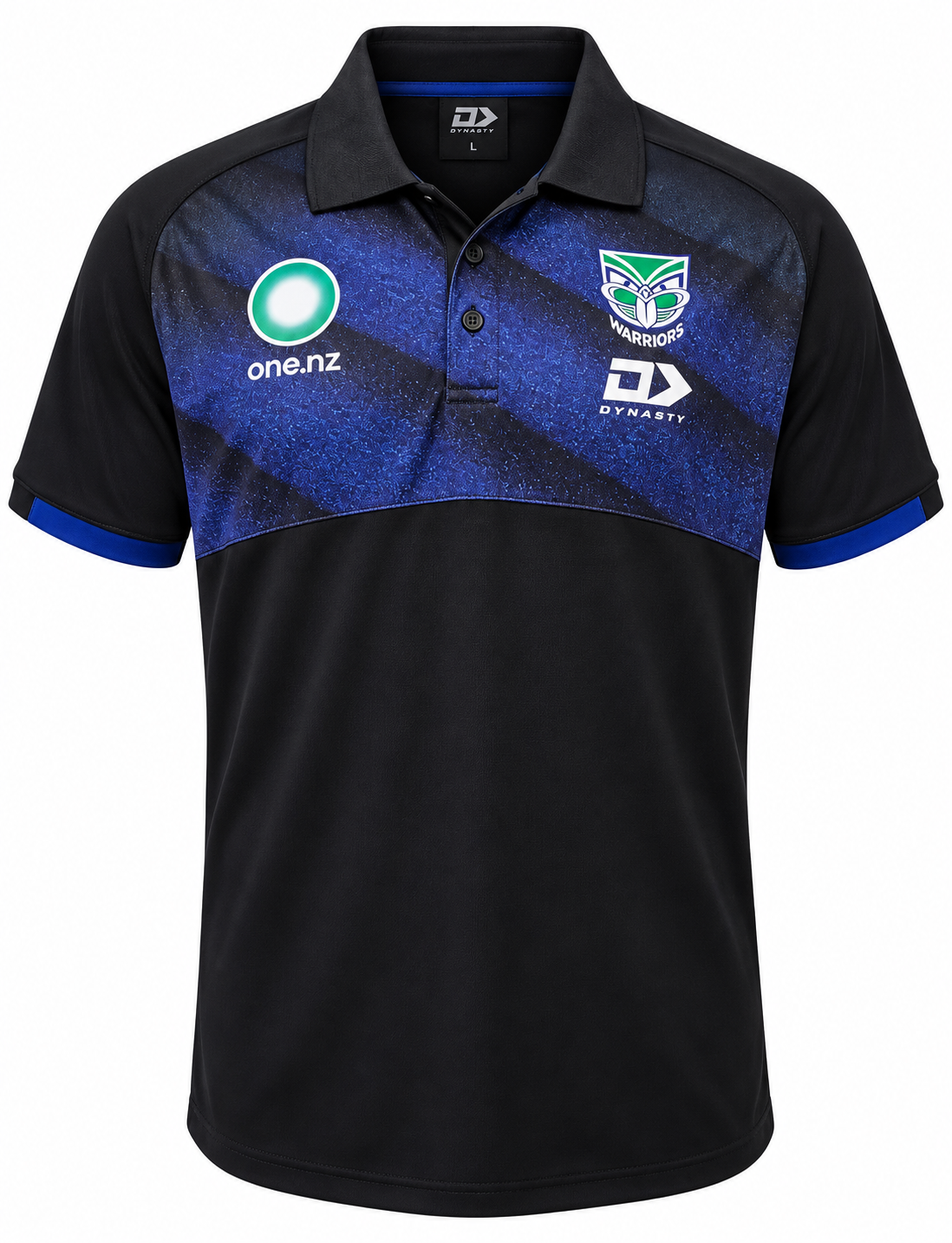 New Zealand Warriors 2025 NRL Mens Media Polo Shirt