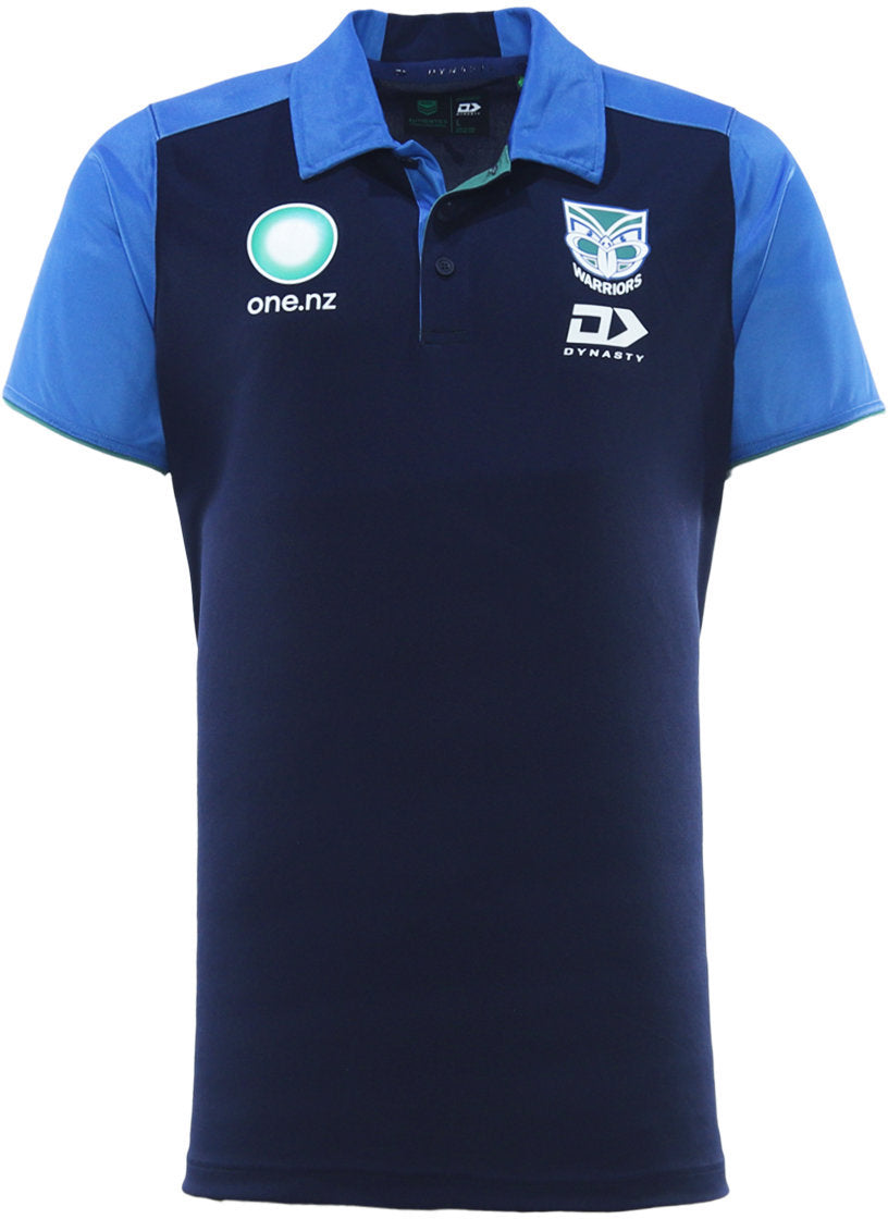 New Zealand Warriors 2026 NRL Mens Media Polo Shirt