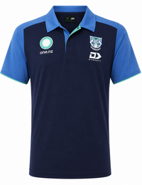 New Zealand Warriors 2026 NRL Mens Media Polo Shirt