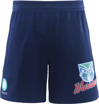 New Zealand Warriors 2026 NRL Mens Navy Gym Training Shorts