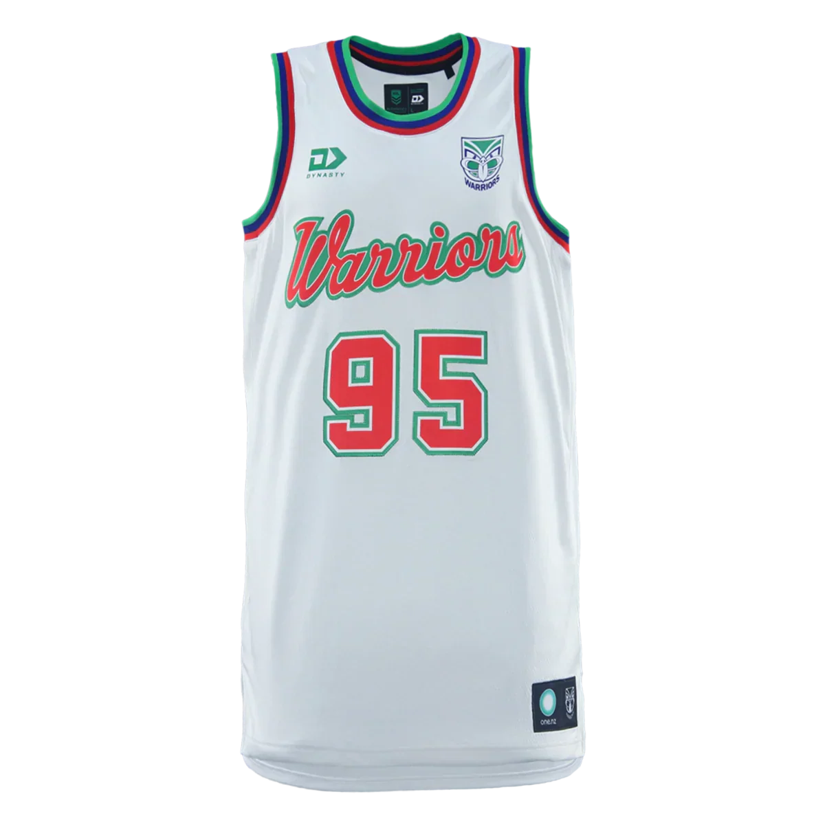 New Zealand Warriors 2026 NRL Kids Basketball Singlet