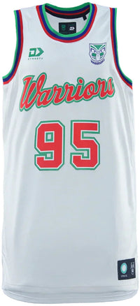 New Zealand Warriors 2026 NRL Mens Basketball Singlet
