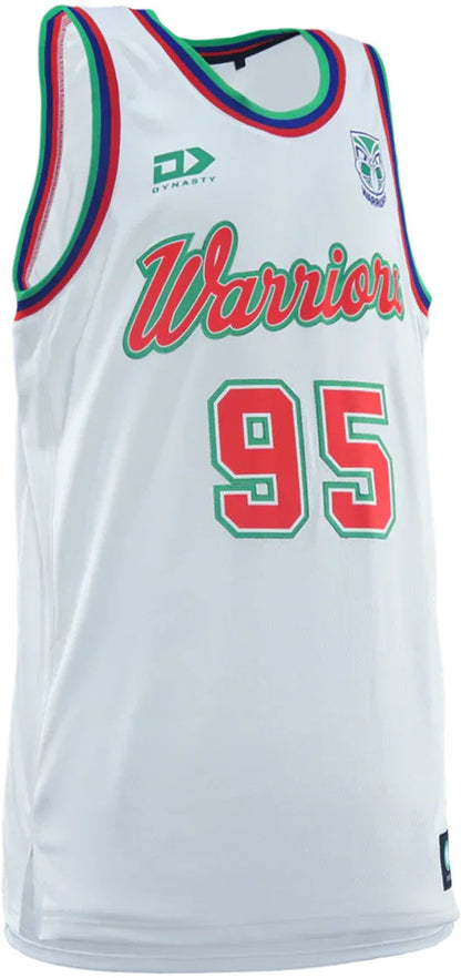 New Zealand Warriors 2026 NRL Mens Basketball Singlet