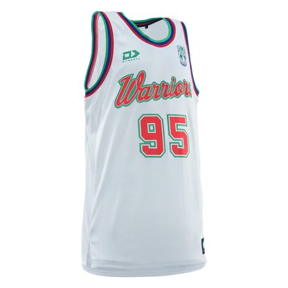 New Zealand Warriors 2026 NRL Kids Basketball Singlet
