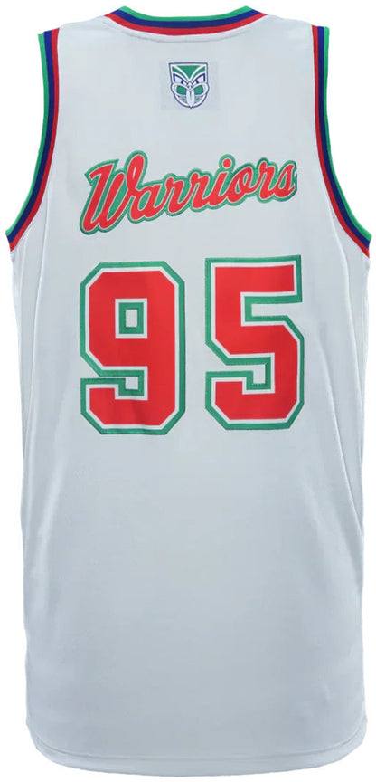 New Zealand Warriors 2026 NRL Mens Basketball Singlet