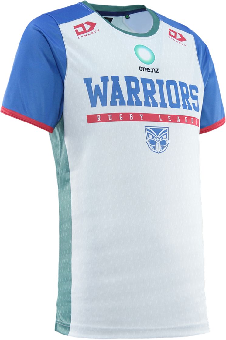 New Zealand Warriors 2026 NRL Mens Green Training Shirt