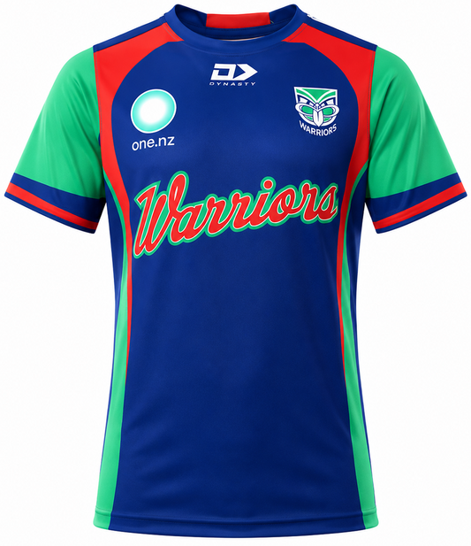 New Zealand Warriors 2026 NRL Mens Warm Up Tee