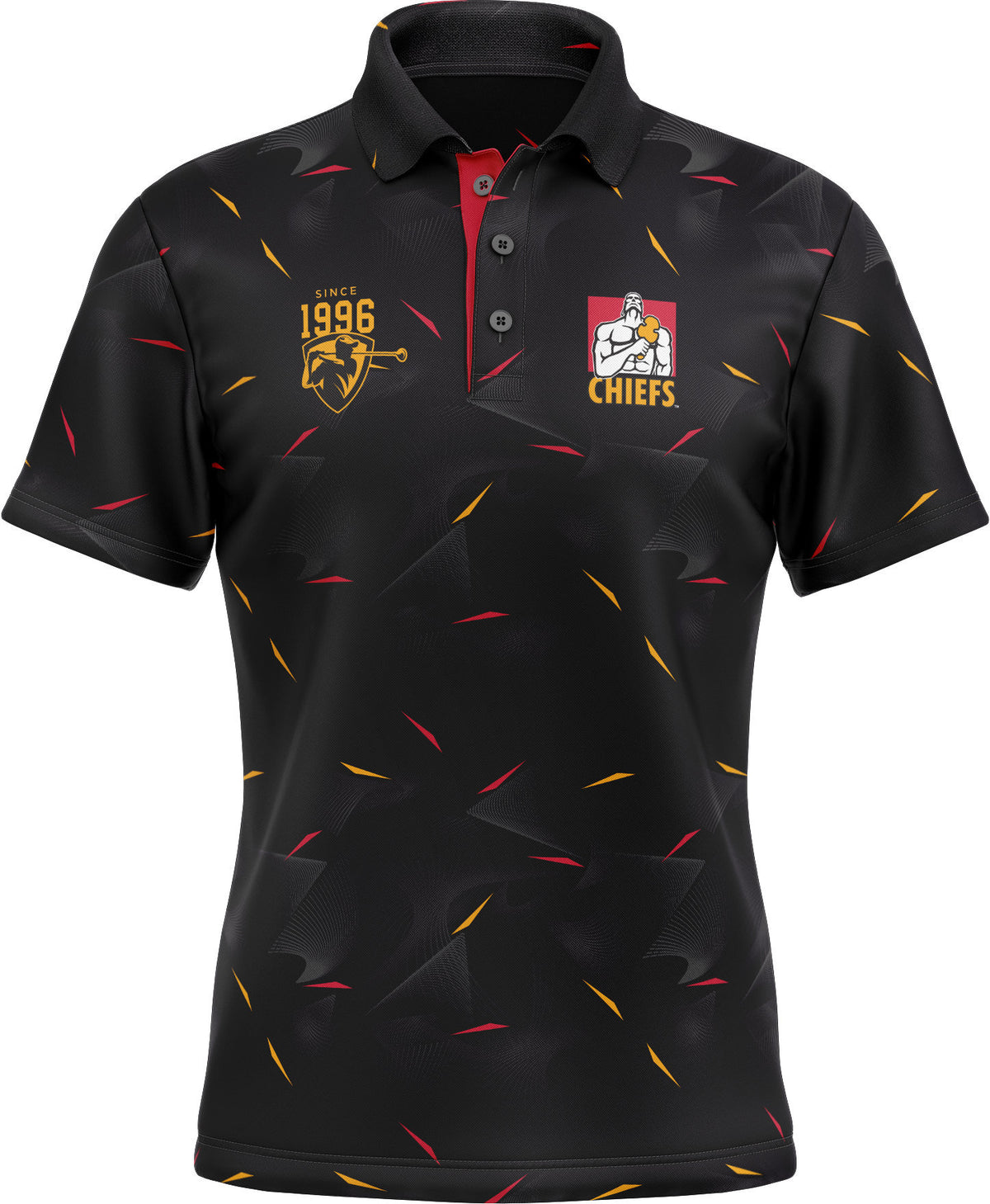 Waikato Chiefs Rugby Union Mens Links Golf Polo Shirt