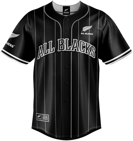 New Zealand All Blacks 2026 Rugby Union Mens Slugger Baseball Shirt