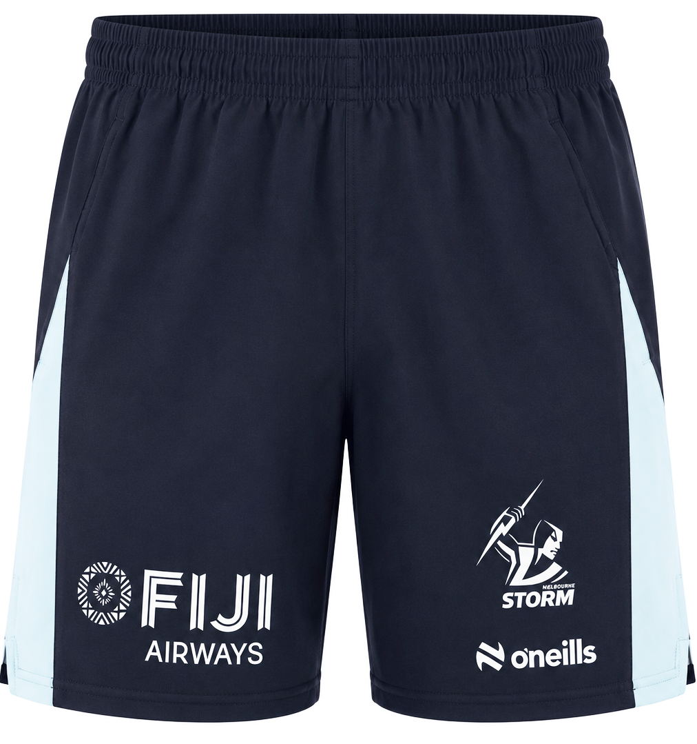 Melbourne Storm 2026 NRL Mens Training Gym Shorts