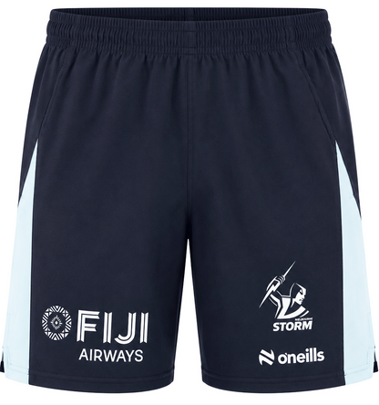 Melbourne Storm 2026 NRL Mens Training Gym Shorts