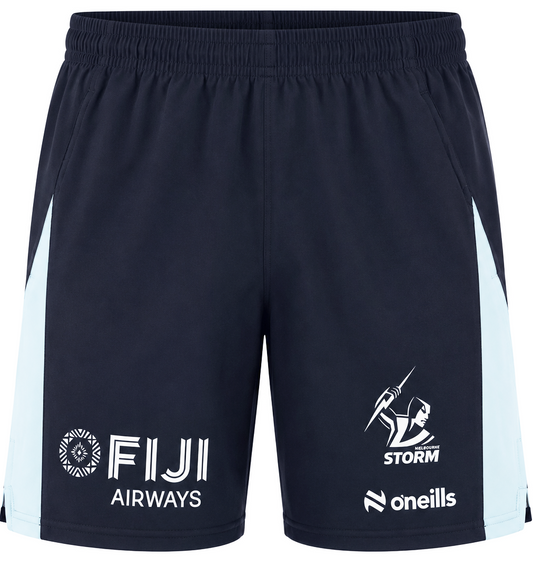 Melbourne Storm 2026 NRL Mens Training Gym Shorts