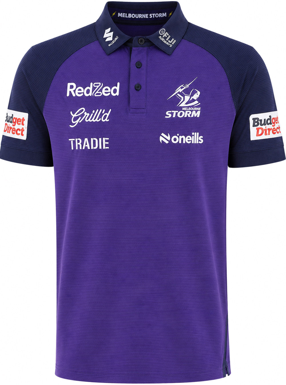 Melbourne Storm 2026 NRL Mens Media Polo Shirt