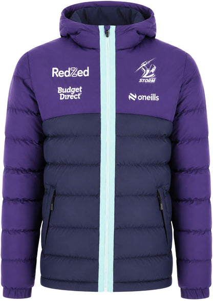 Melbourne Storm 2026 NRL Mens Hooded Padded Jacket