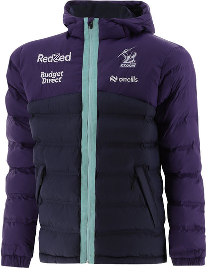 Melbourne Storm 2026 NRL Mens Hooded Padded Jacket