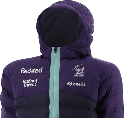 Melbourne Storm 2026 NRL Mens Hooded Padded Jacket