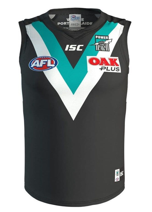Port Adelaide Power AFL Home Guernsey Adults, Ladies and Kids