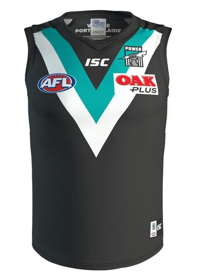 Port Adelaide Power AFL Home Guernsey Adults, Ladies and Kids