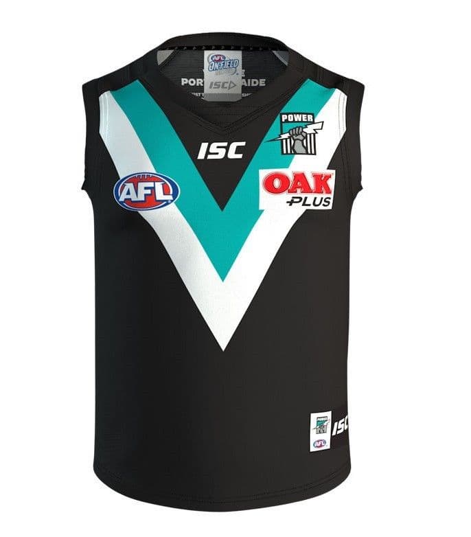 Port Adelaide Power AFL Home Guernsey Adults, Ladies and Kids