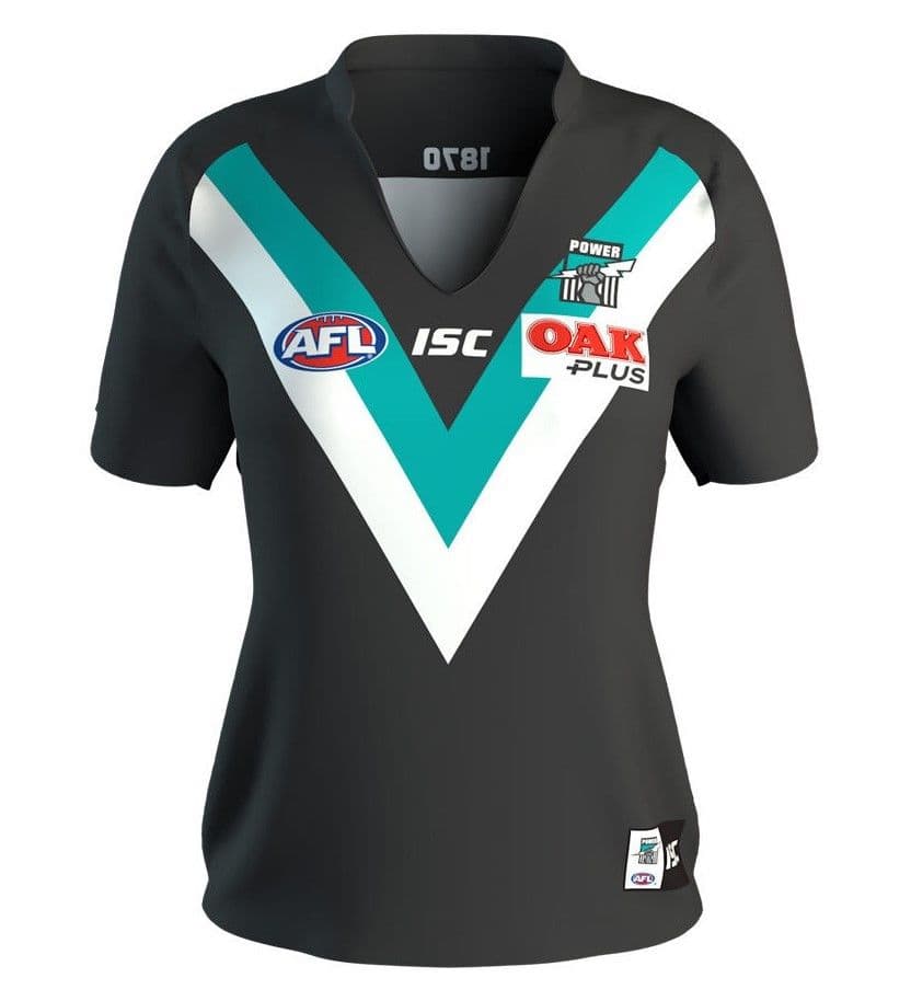 Port Adelaide Power AFL Home Guernsey Adults, Ladies and Kids