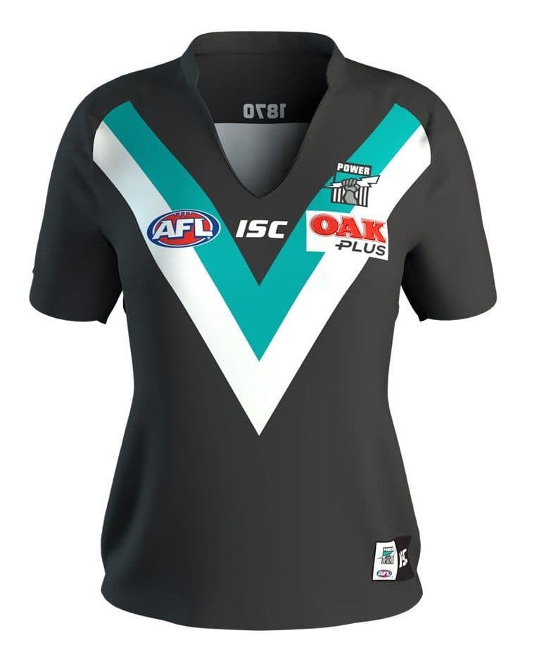 Port Adelaide Power AFL Home Guernsey Adults, Ladies and Kids