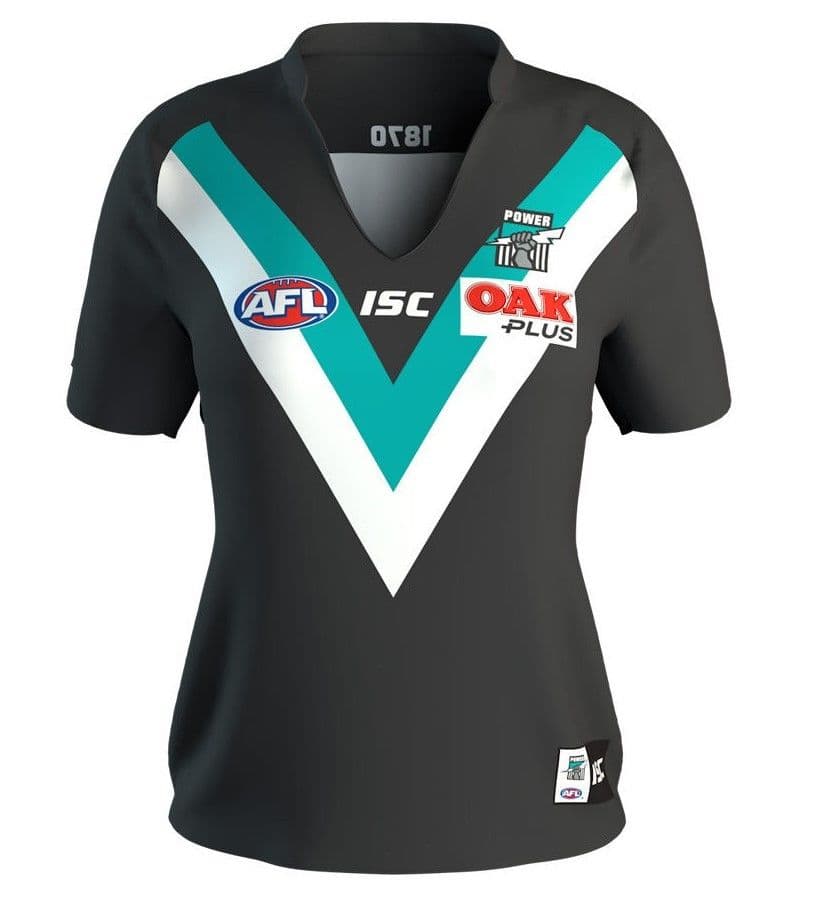 Port Adelaide Power AFL Home Guernsey Adults, Ladies and Kids