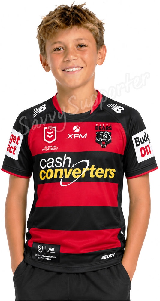Perth Bears 2027 NRL Kids Home Jersey
