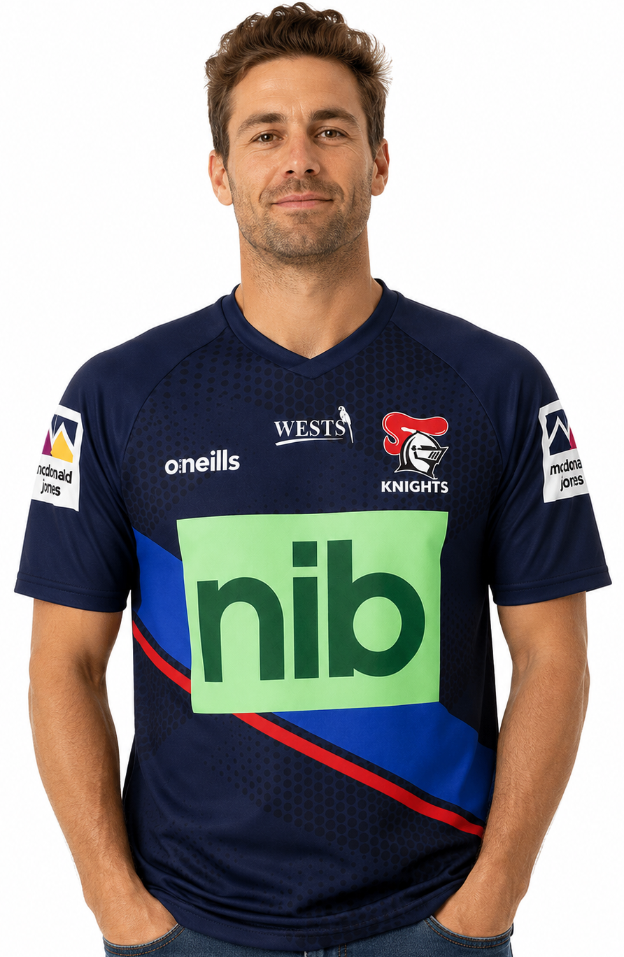 Newcastle Knights NRL Knights Warm Up Shirt