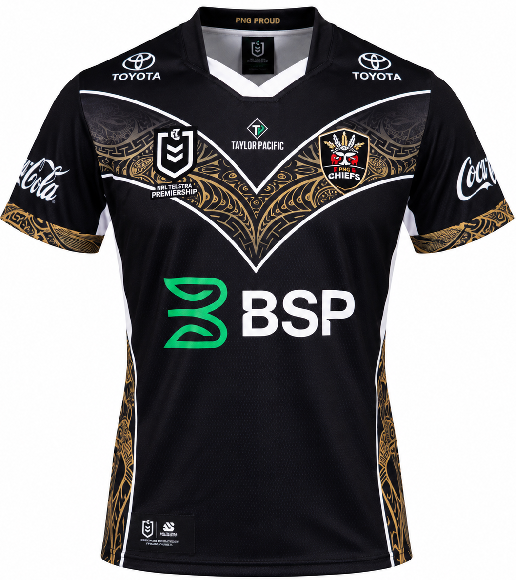 PNG Chiefs 2027 NRL Mens Foundation Dark Jersey