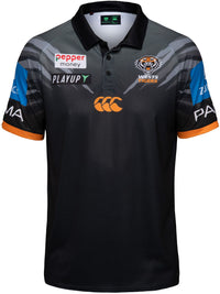 Wests Tigers 2026 NRL Mens Media Polo Shirt