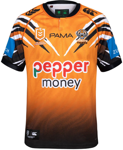 Wests Tigers 2026 NRL Mens Home Jersey