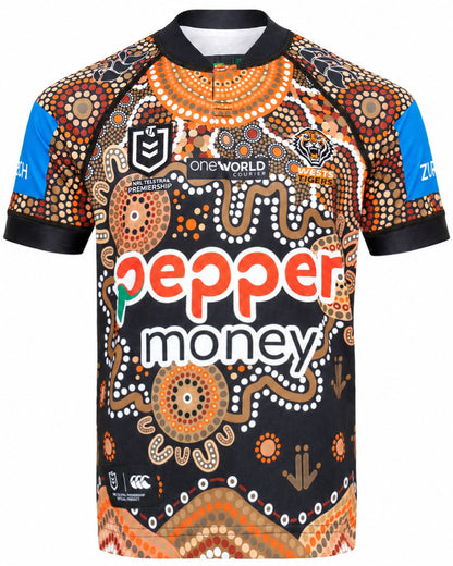 Wests Tigers 2026 NRL Mens Indigenous Jersey
