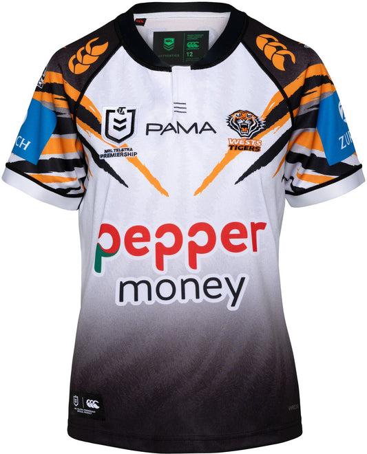 Wests Tigers 2026 NRL Ladies Away Jersey