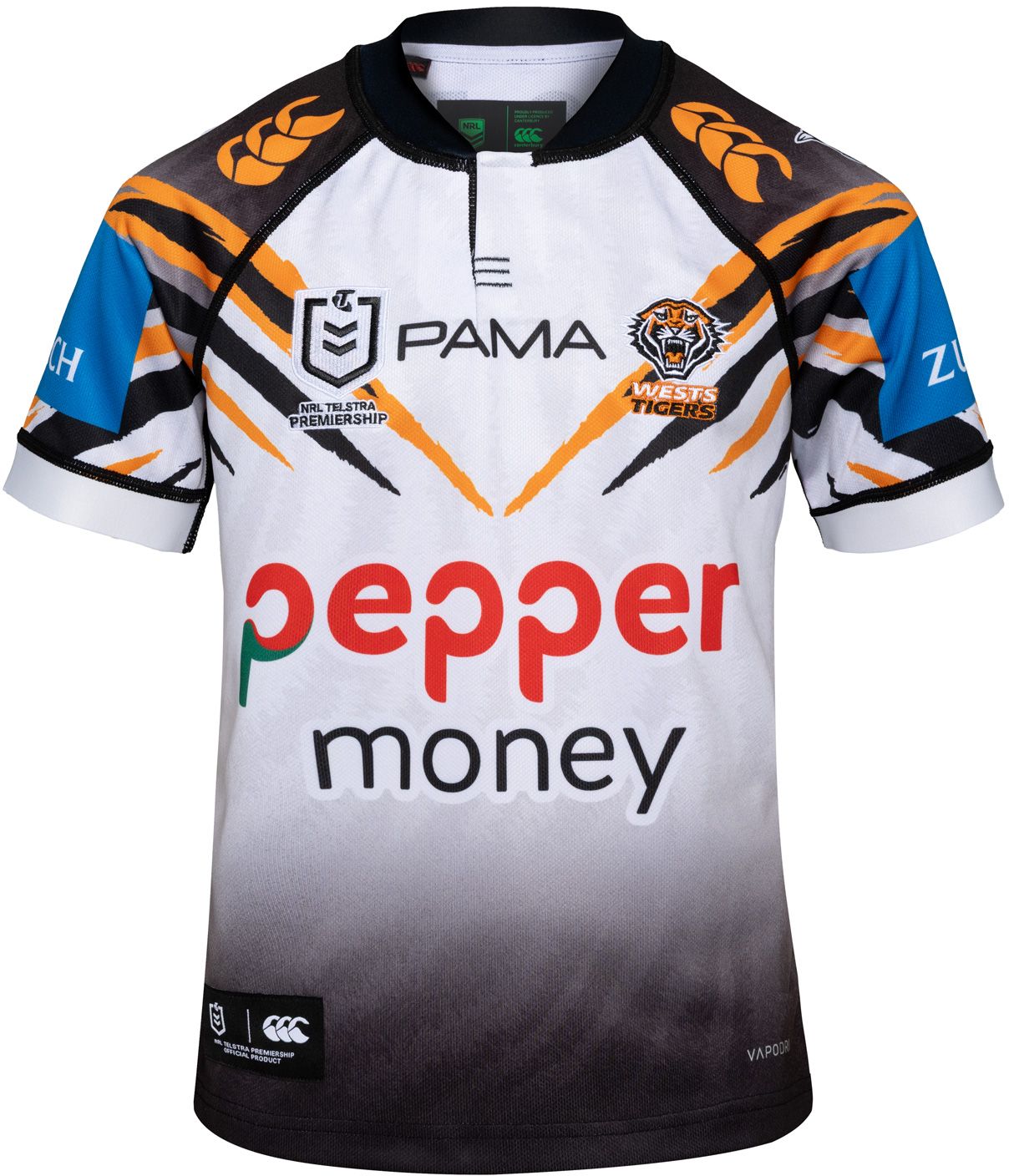 Wests Tigers 2026 NRL Kids Away Jersey