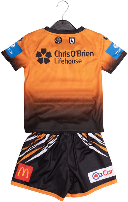 Wests Tigers 2026 NRL Toddler Home Jersey Set