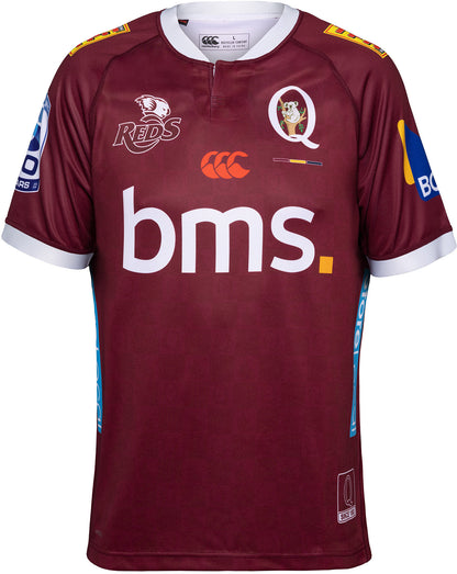 Queensland Reds 2026 Rugby Union Mens Home Jersey