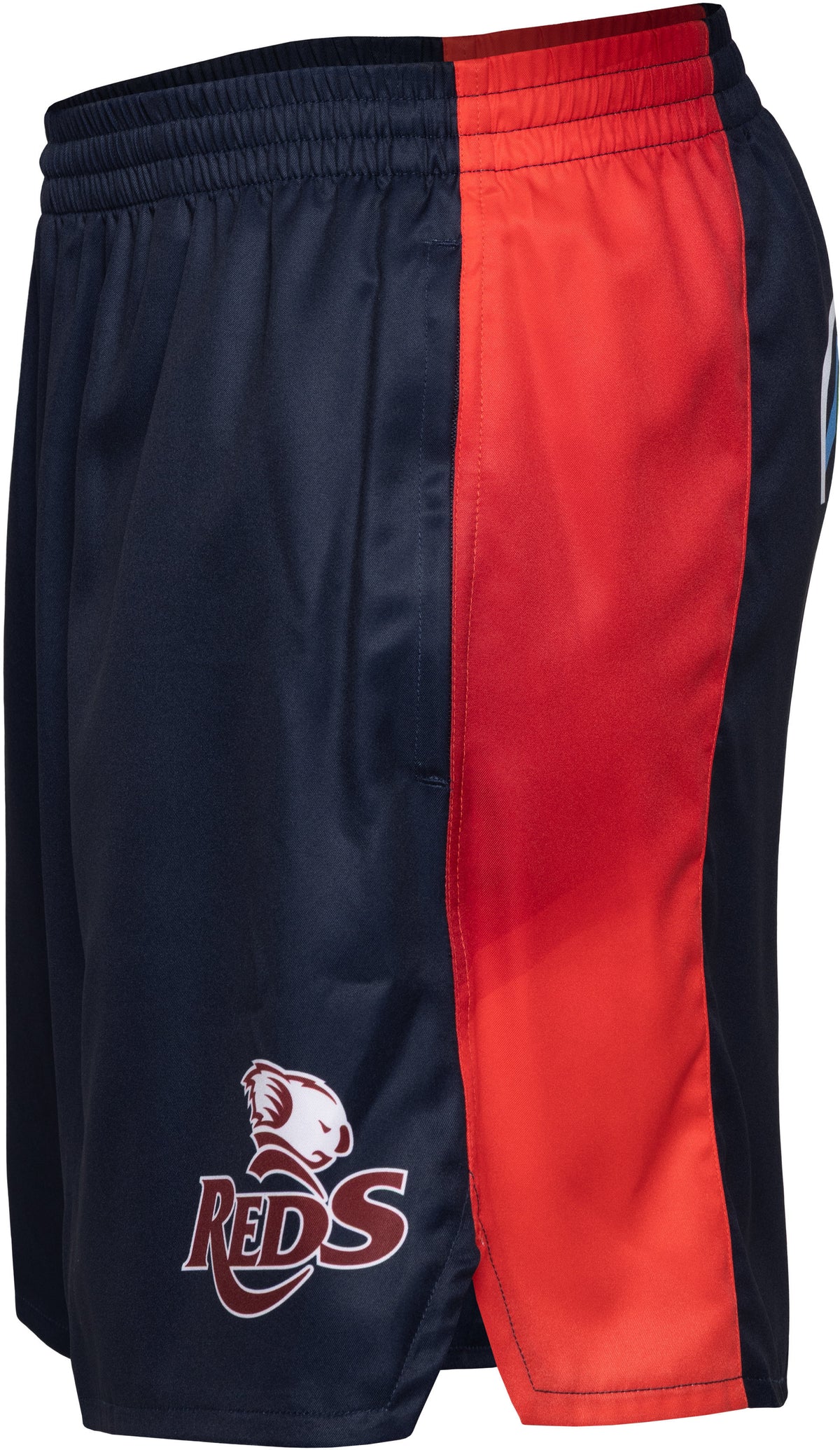 Queensland Reds 2026 Rugby Union Mens Navy Gym Training Shorts ...