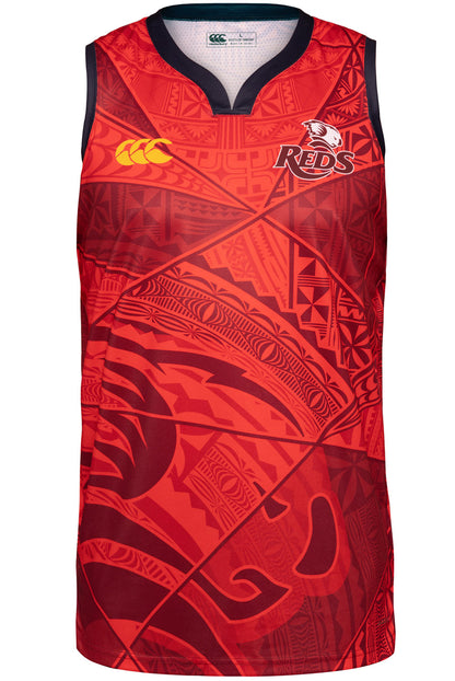 Queensland Reds 2026 Rugby Union Mens Pasifika Singlet