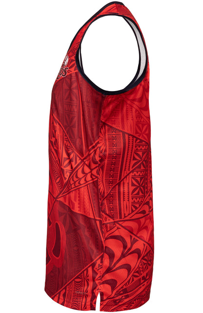 Queensland Reds 2026 Rugby Union Mens Pasifika Singlet