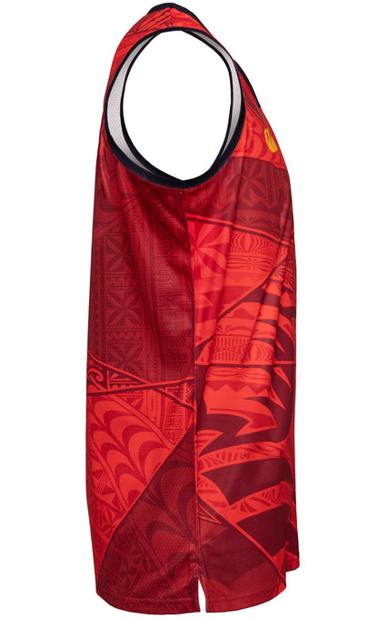 Queensland Reds 2026 Rugby Union Mens Pasifika Singlet